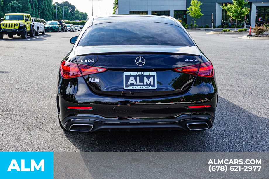 Used 2024 Black Mercedes-Benz C 300 image 10