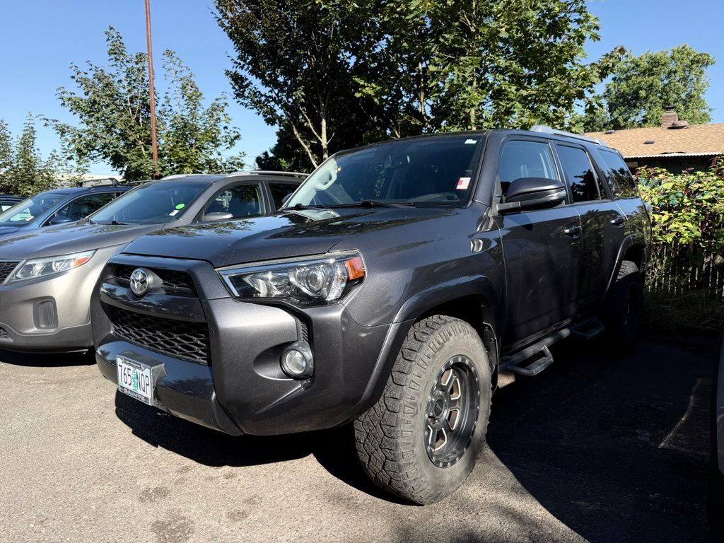 Magnetic Gray Metallic 2017 Toyota 4Runner SUV / Crossover Four-Wheel Drive 5-Speed Automatic Overdrive