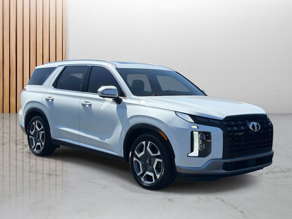 Hyper White 2023 Hyundai Palisade SUV / Crossover Front-Wheel Drive 8-Speed Automatic