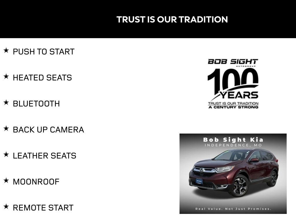 Used 2017 Honda CR-V Touring with VIN 5J6RW2H97HL044893 for sale in Independence, MO