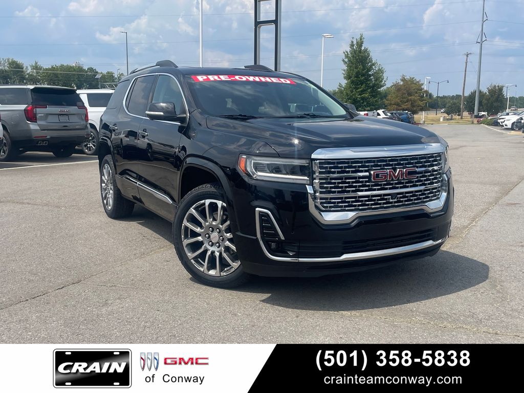 Black (Ebony Twilight Metallic) 2022 GMC Acadia SUV / Crossover Front-Wheel Drive 9-Speed Automatic