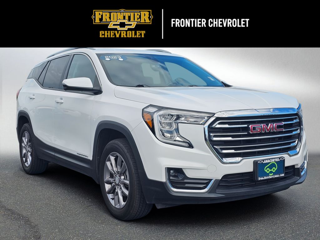 Summit White 2023 GMC Terrain SUV / Crossover All-Wheel Drive 9-Speed Automatic