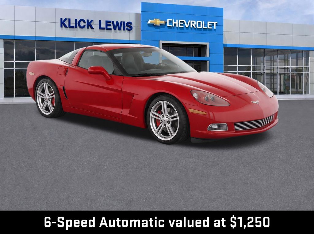Crystal Red Metallic Tintcoat 2008 Chevrolet Corvette Coupe Rear-Wheel Drive 6-Speed Automatic