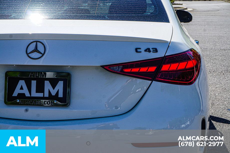 Used 2024 White Mercedes-Benz C 43 AMG® image 13