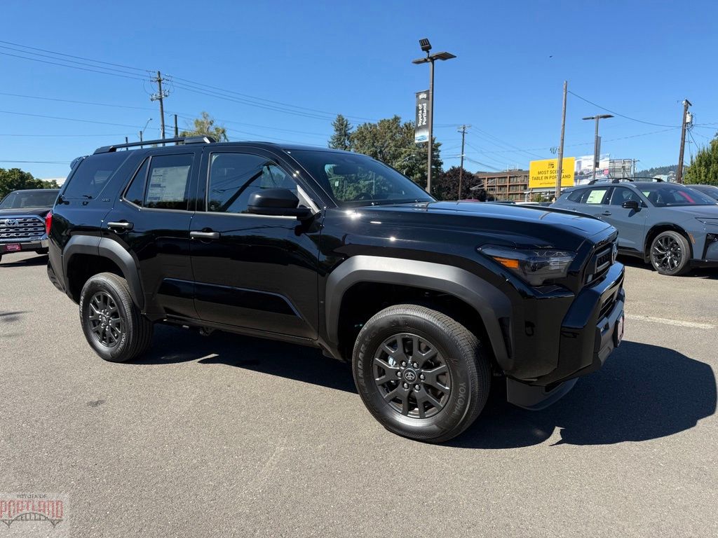 Black 2026 Toyota 4Runner SUV / Crossover Four-Wheel Drive 8-Speed Automatic