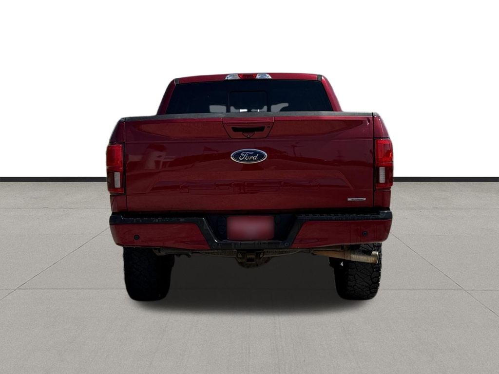 2018 Ford F-150 Lariat Red at Texan Dodge Chrysler Jeep Ram