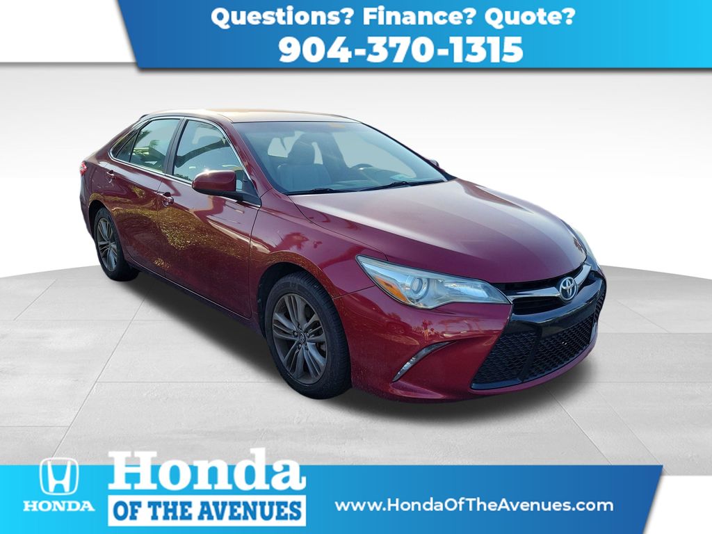 Red (Ruby Flare Pearl) 2017 Toyota Camry SE Sedan Front-Wheel Drive 6-Speed Automatic