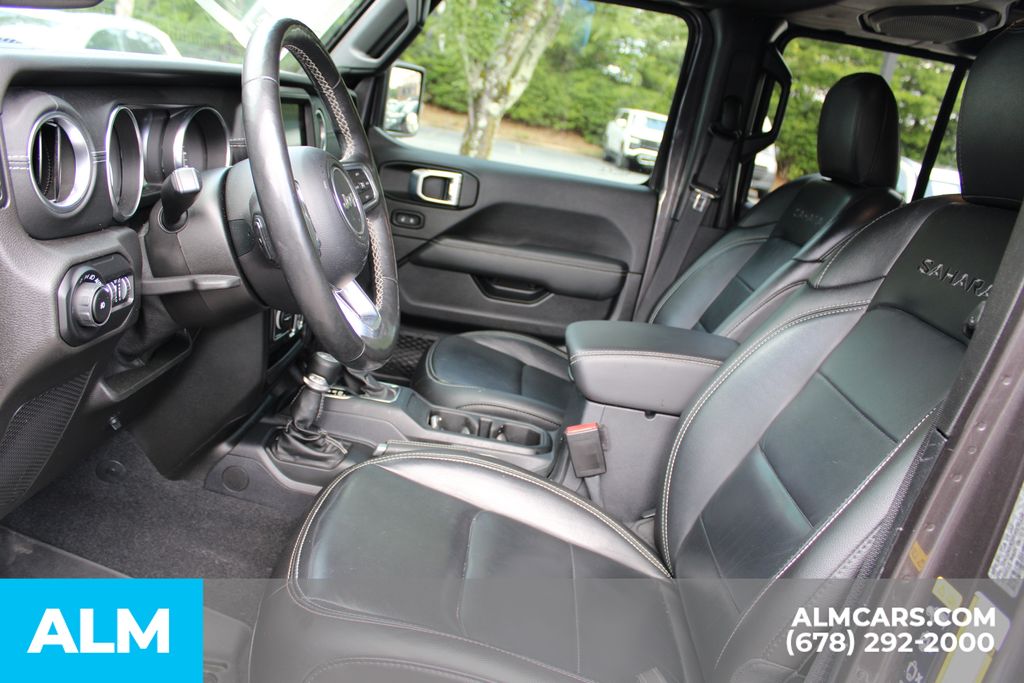 Used 2021 Gray Jeep Unlimited Sahara image 11