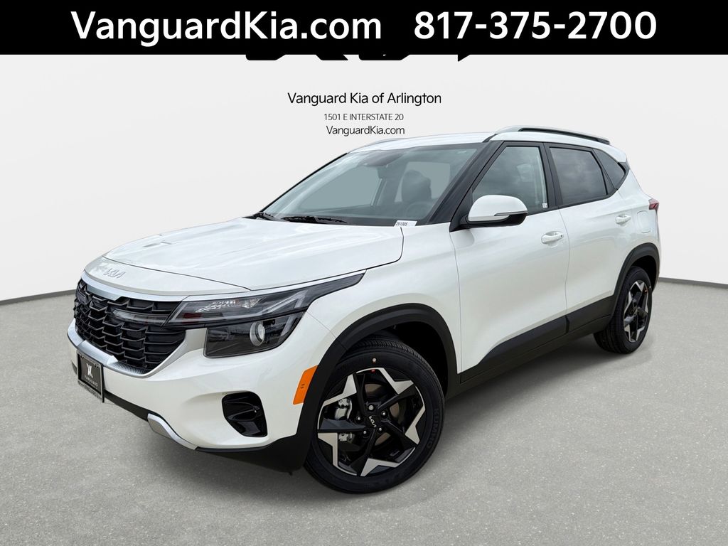Snow White Pearl 2026 Kia Seltos SUV / Crossover Front-Wheel Drive Continuously Variable Transmission