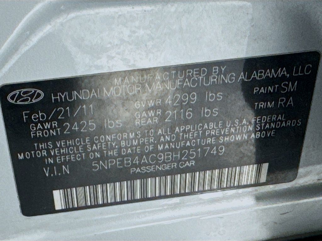 Used Car 2011 Hyundai Sonata  Gls For Sale Under $10,000 In Austin, Texas