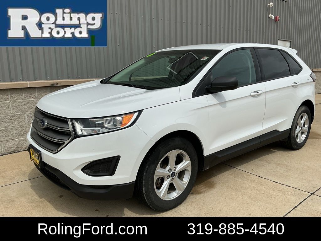 Oxford White 2016 Ford Edge SE AWD SUV / Crossover All-Wheel Drive 6-Speed Automatic