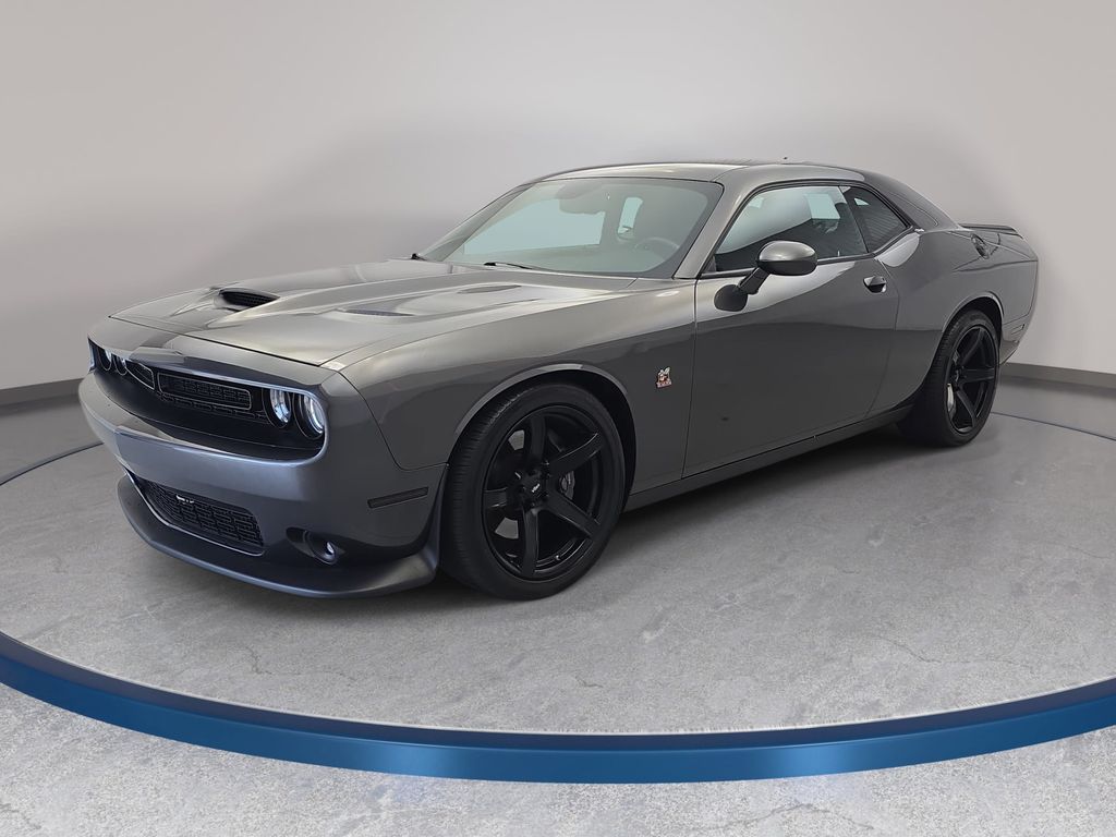 Gray (Granite Pearlcoat) 2023 Dodge Challenger Coupe Rear-Wheel Drive 8-Speed Automatic