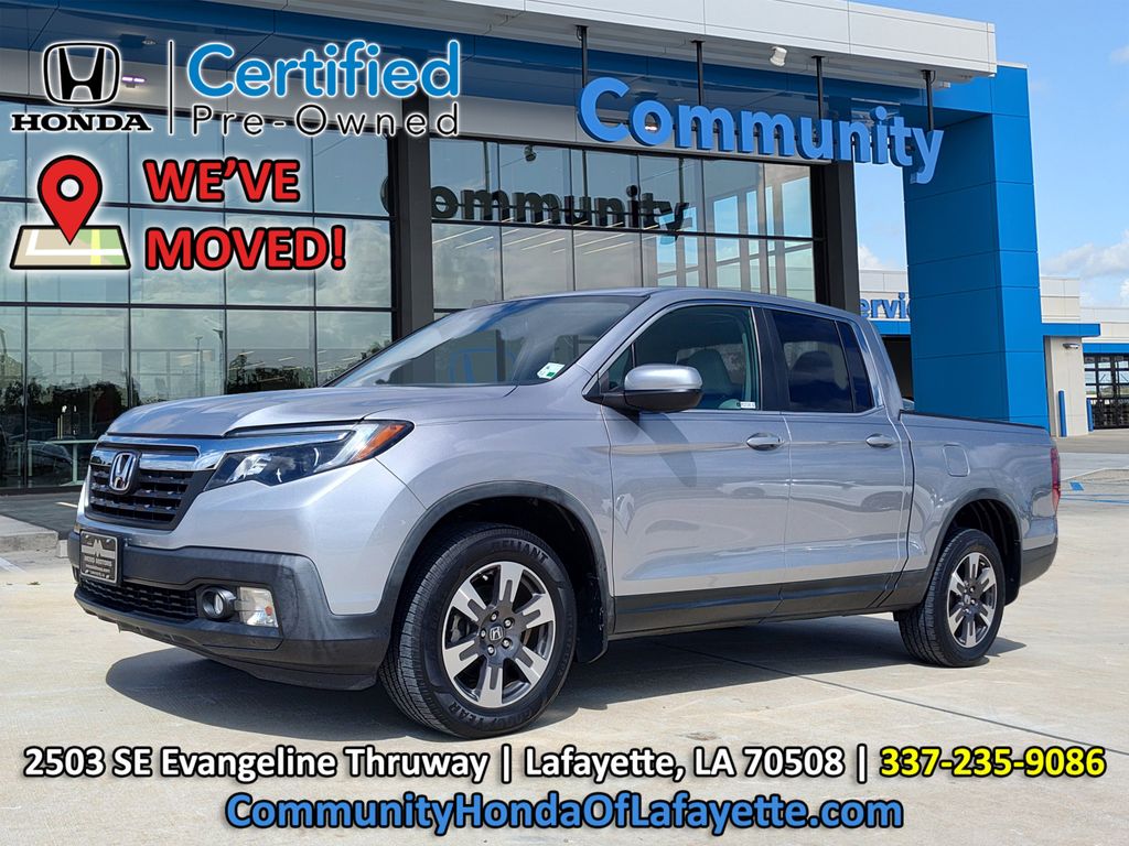 Lunar Silver Metallic 2018 Honda Ridgeline RTL-T AWD Pickup Truck All-Wheel Drive 6-Speed Automatic