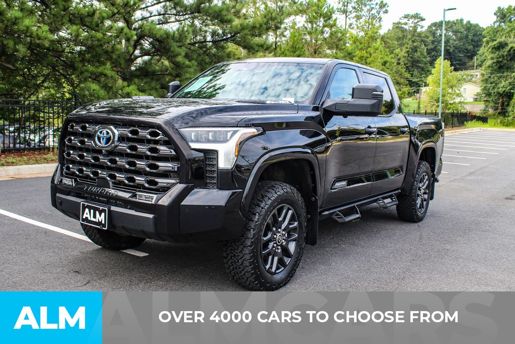 Used 2023 Black Toyota Platinum image 2