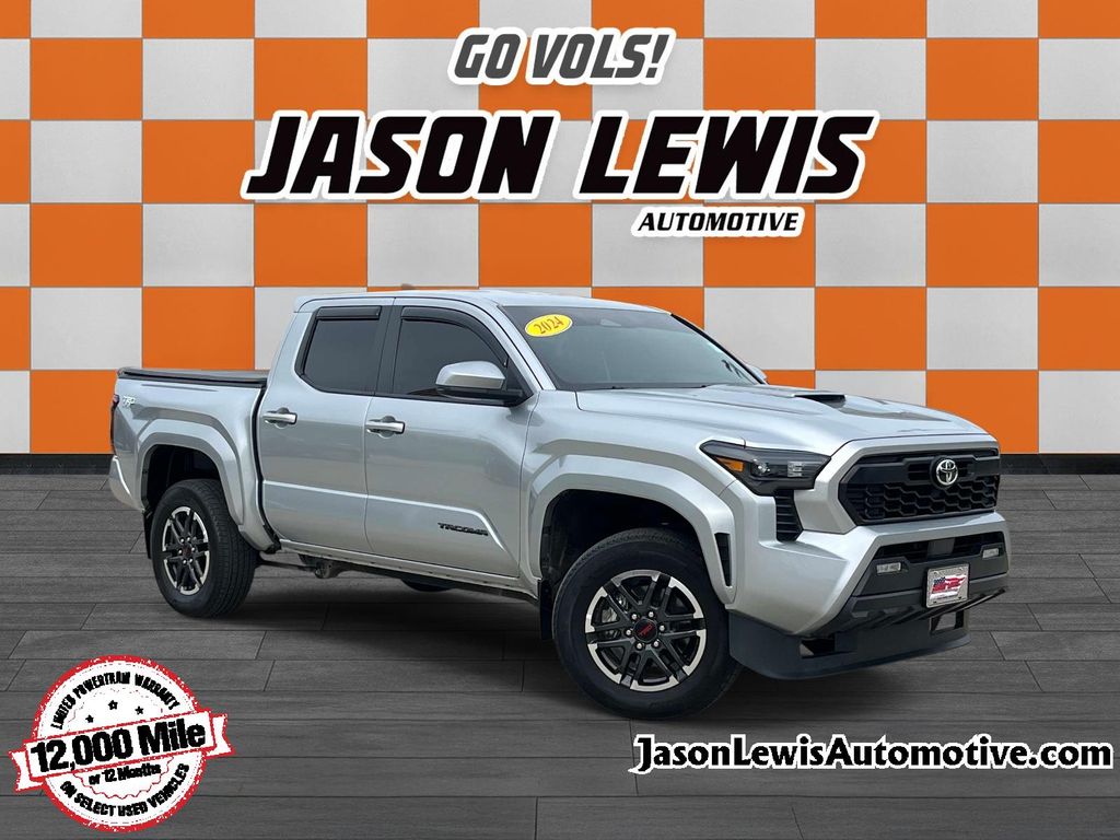 Celestial Silver Metallic 2024 Toyota Tacoma Pickup Truck Four-Wheel Drive 6-Speed Manual