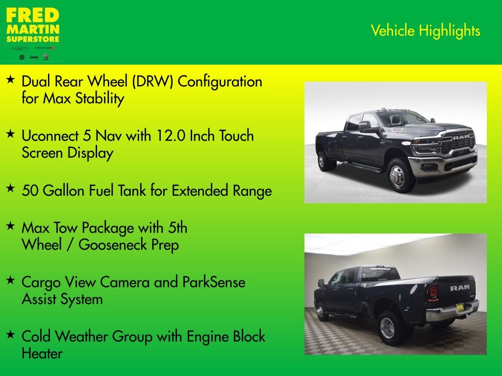 new 2026 Ram 3500 car, priced at $71,909