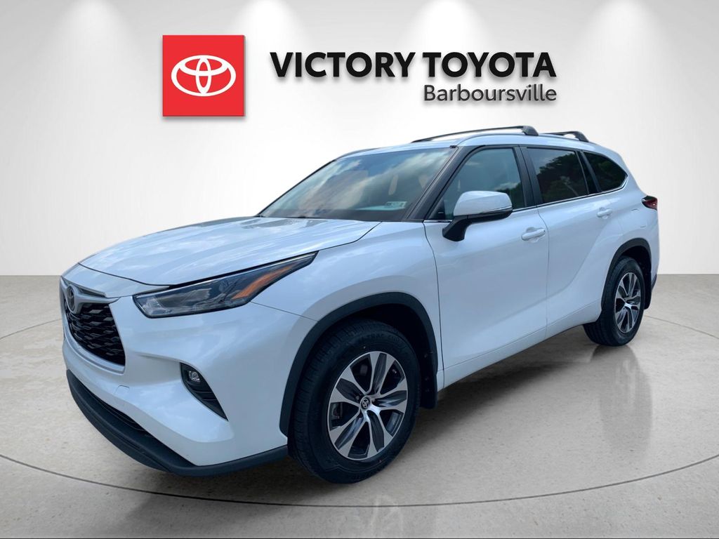 Pearl 2023 Toyota Highlander SUV / Crossover Front-Wheel Drive 8-Speed Automatic