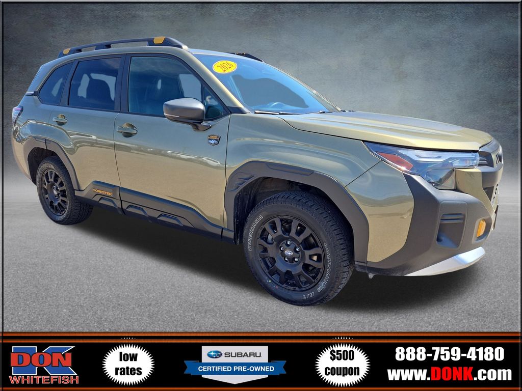 Autumn Green Metallic 2026 Subaru Forester SUV / Crossover All-Wheel Drive Continuously Variable Transmission