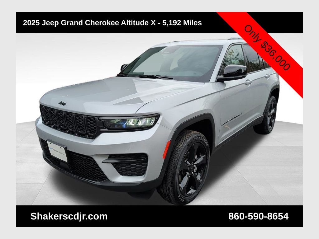 2025 Jeep Grand Cherokee Altitude X 4WD