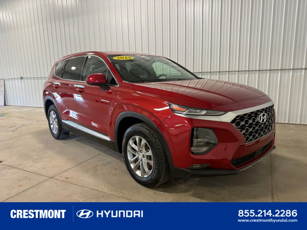 used 2019 Hyundai Santa Fe car, priced at $15,998