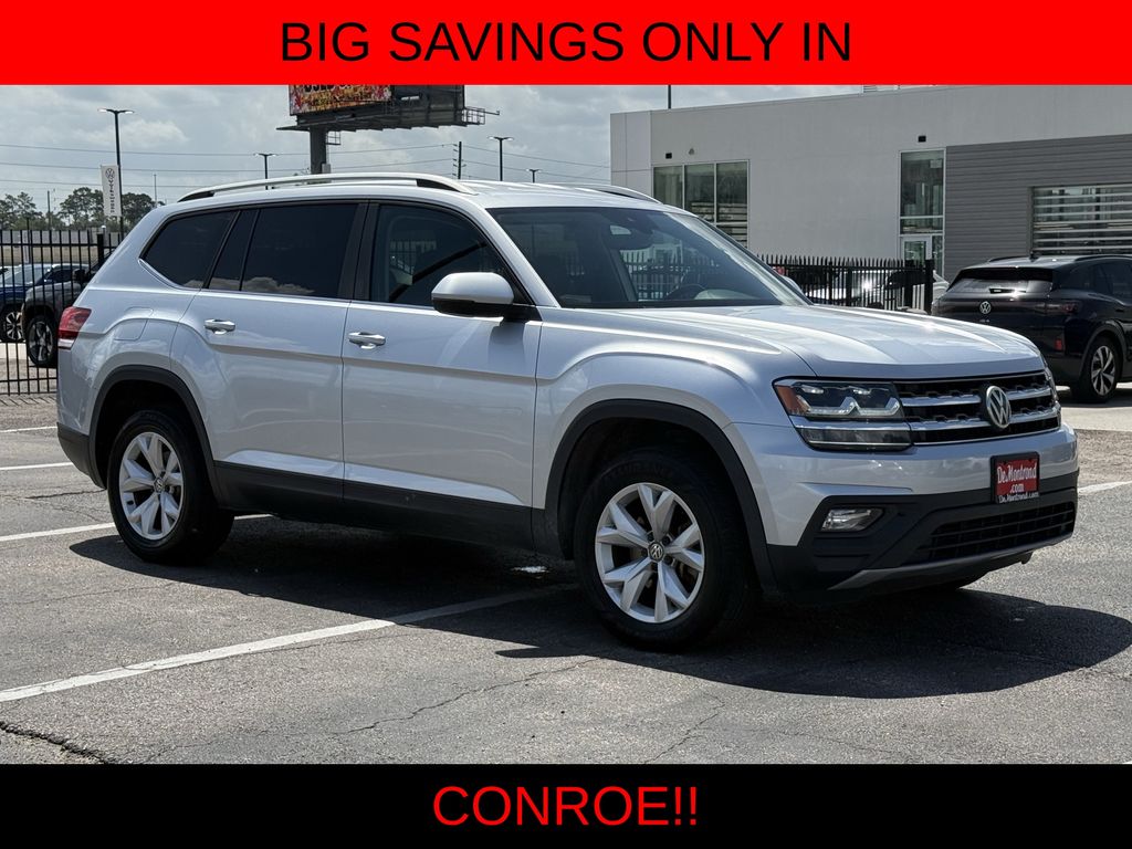 2018 Volkswagen Atlas 3.6L V6 SE Silver at Community Toyota