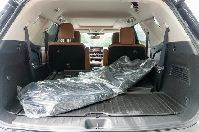 2026 Nissan Pathfinder Platinum White at John Sisson Motors