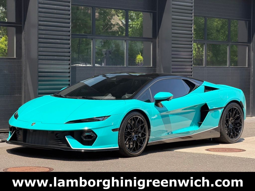 Blu Glauco 2026 Lamborghini Temerario AWD Coupe All-Wheel Drive 8-Speed Dual Clutch