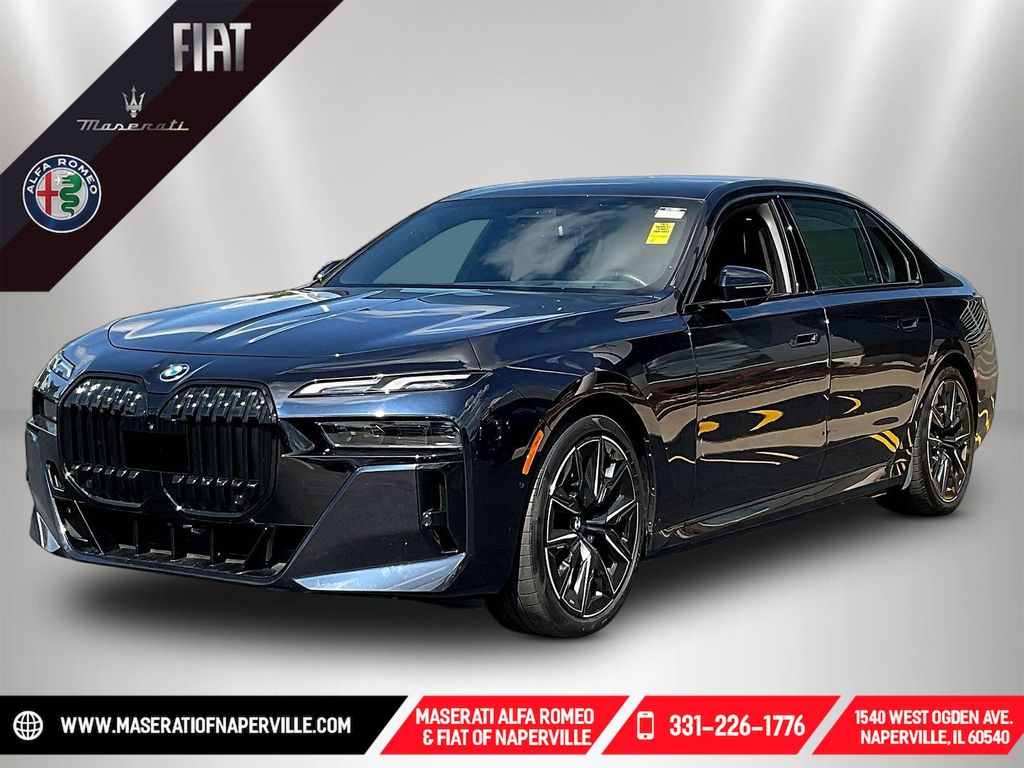 Carbon Black Metallic 2023 BMW i7 Sedan All-Wheel Drive Automatic