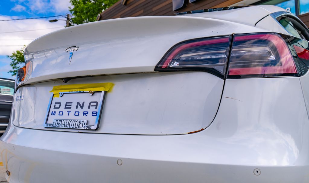 2020 Tesla Model 3 Standard Range Plus White at Genesis of Spring