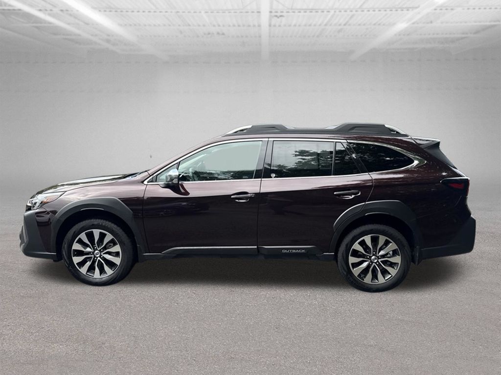 2025 Subaru Outback Touring Red at Rafferty Subaru