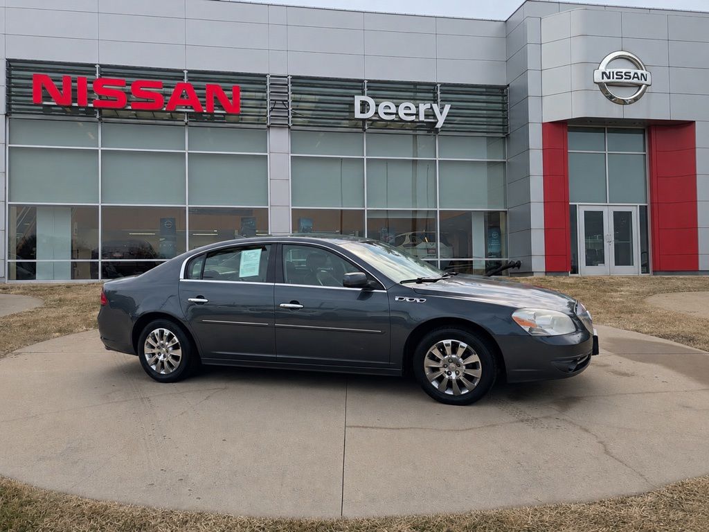 Cyber Gray Metallic 2010 Buick Lucerne Sedan Front-Wheel Drive 4-Speed Automatic