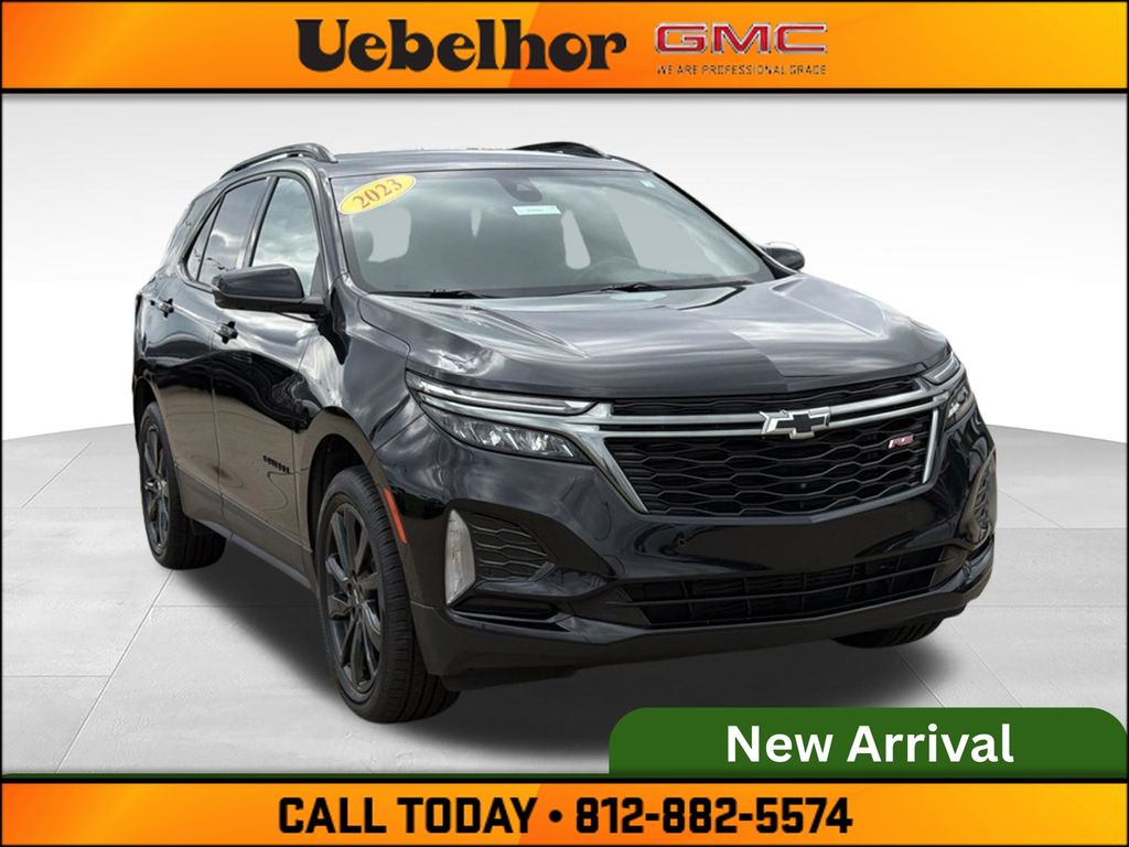 Mosaic Black Metallic 2023 Chevrolet Equinox SUV / Crossover Four-Wheel Drive 6-Speed Automatic Overdrive