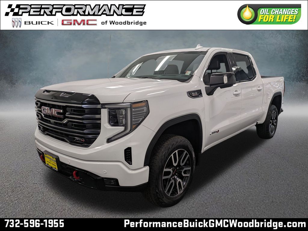 Summit White 2025 GMC Sierra 1500 Pickup Truck Four-Wheel Drive Automatic