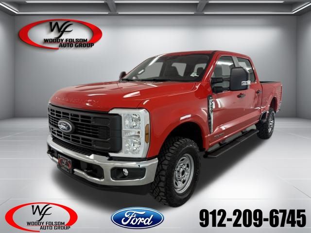 Race Red 2026 Ford F-250 Super Duty Pickup Truck Four-Wheel Drive Automatic