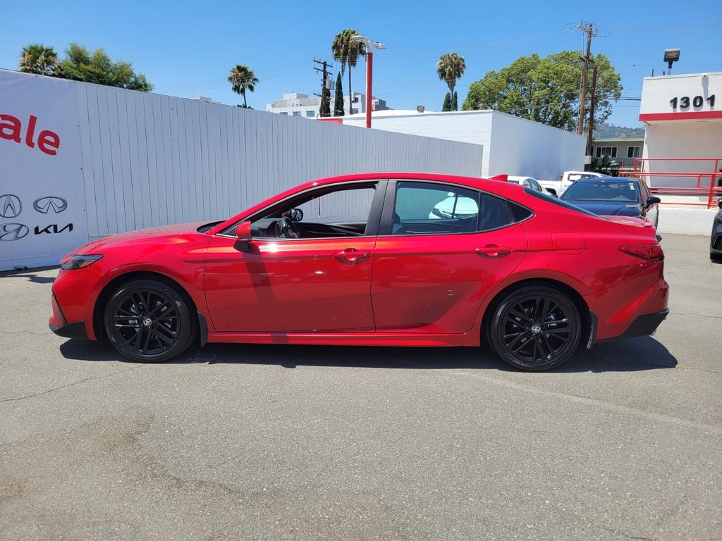 Certified Used 2025 Red Toyota SE image 8
