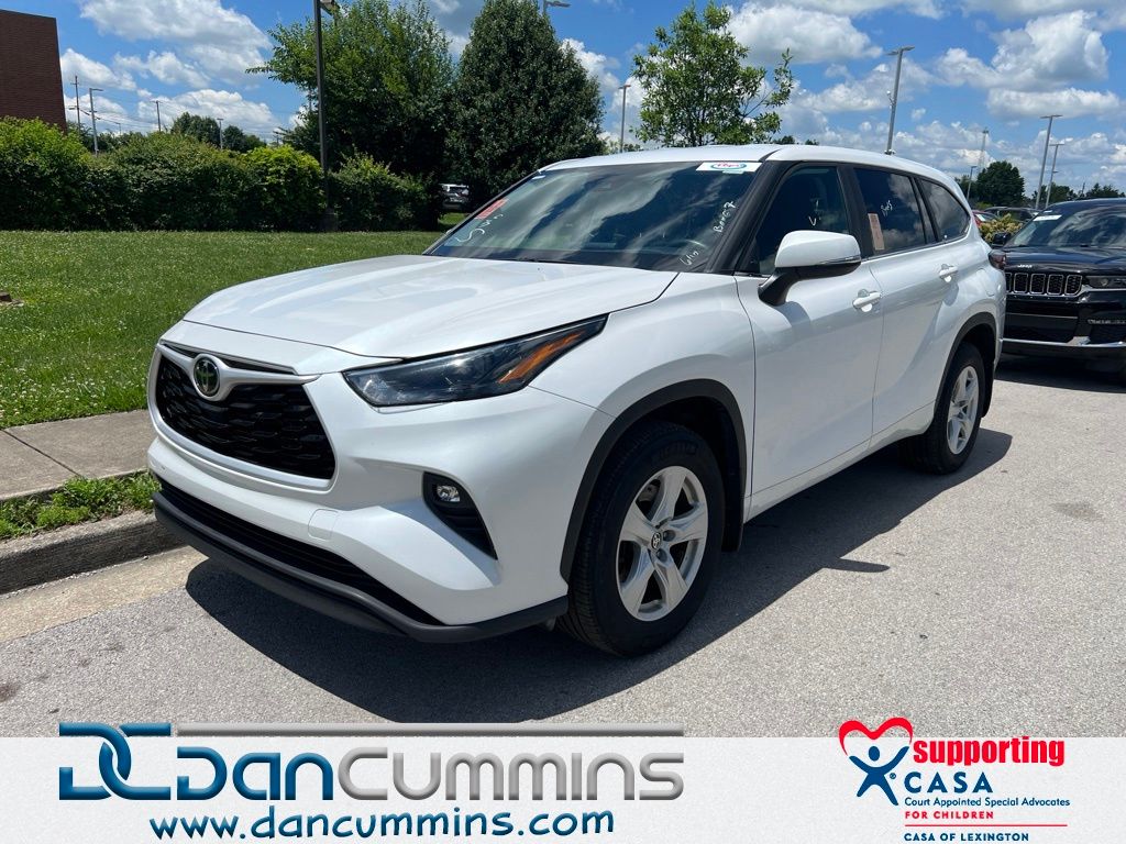 Pearl 2025 Toyota Highlander SUV / Crossover All-Wheel Drive 8-Speed Automatic