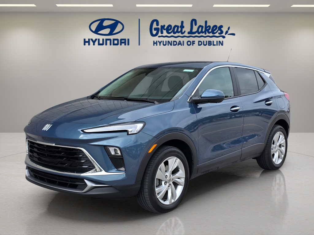 Ocean Blue Metallic 2025 Buick Encore GX Preferred AWD SUV / Crossover All-Wheel Drive 9-Speed Automatic