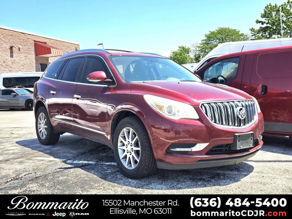 Crimson Red Tintcoat 2016 Buick Enclave Convenience FWD SUV / Crossover Front-Wheel Drive 6-Speed Automatic Overdrive
