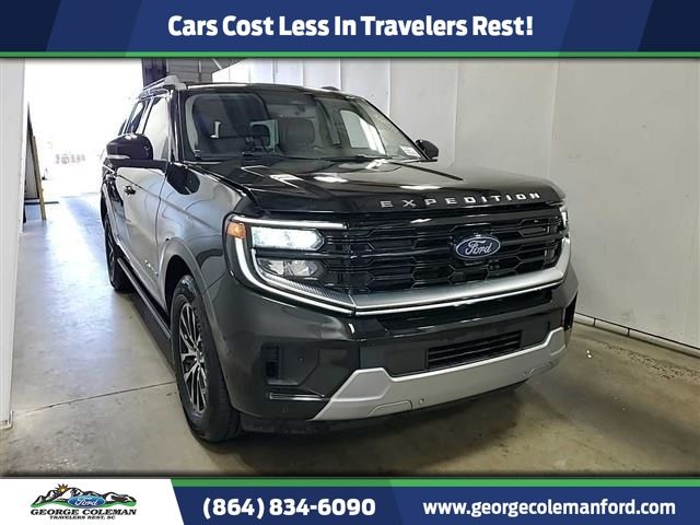 Black Metallic 2025 Ford Expedition MAX Platinum 4WD SUV / Crossover Four-Wheel Drive Automatic