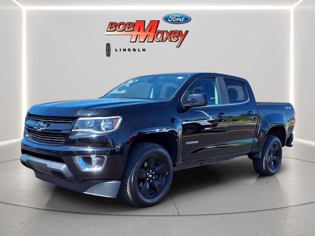 Black Gba 2016 Chevrolet Colorado Pickup Truck Four-Wheel Drive 6-Speed Automatic