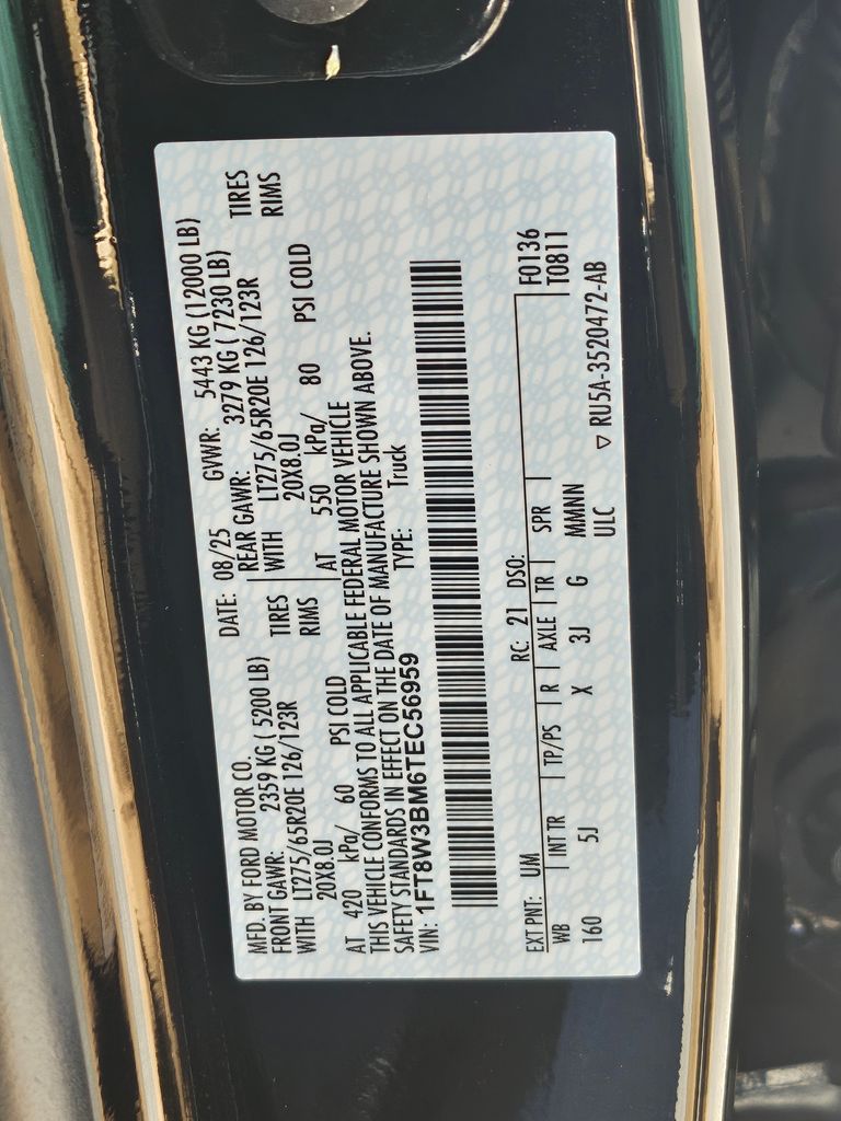 2026 Ford F-350SD Lariat Black at Walterboro Ford