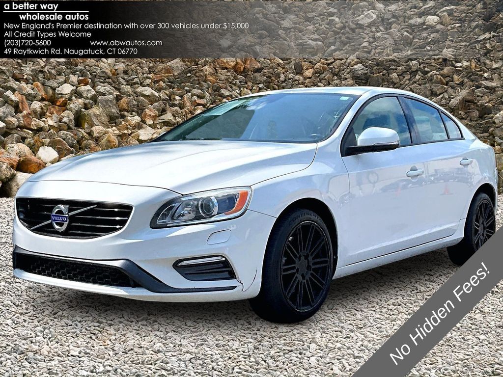 Ice White 2017 Volvo S60 T5 Dynamic AWD Sedan All-Wheel Drive Automatic