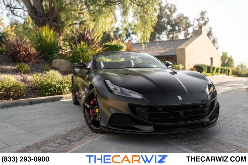 Black 2022 Ferrari Portofino M RWD Convertible Rear-Wheel Drive 8-Speed Dual Clutch