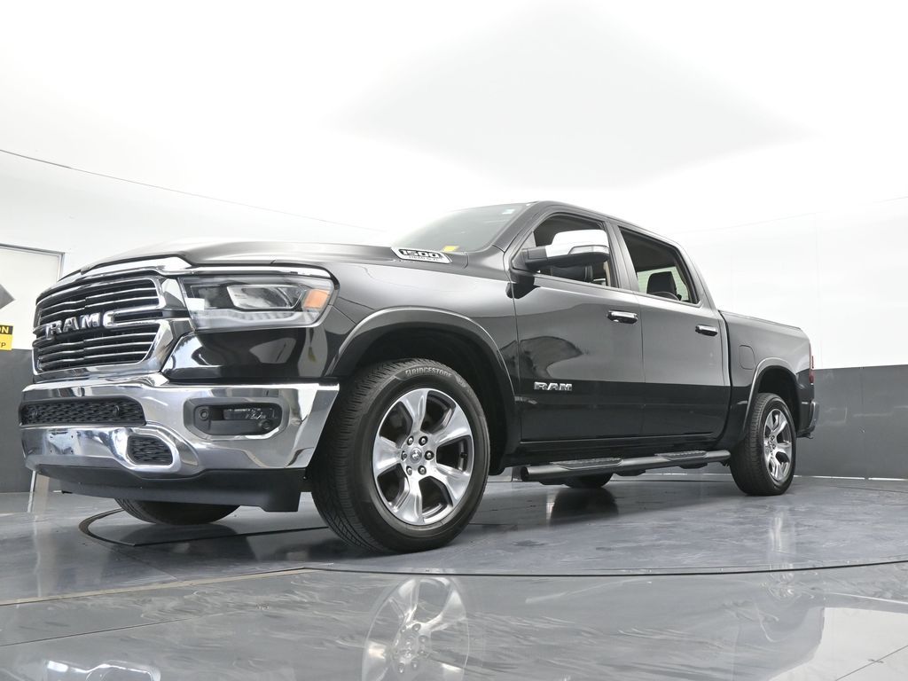Used 2020 Diamond Black Crystal Pearlcoat Ram Laramie image 60