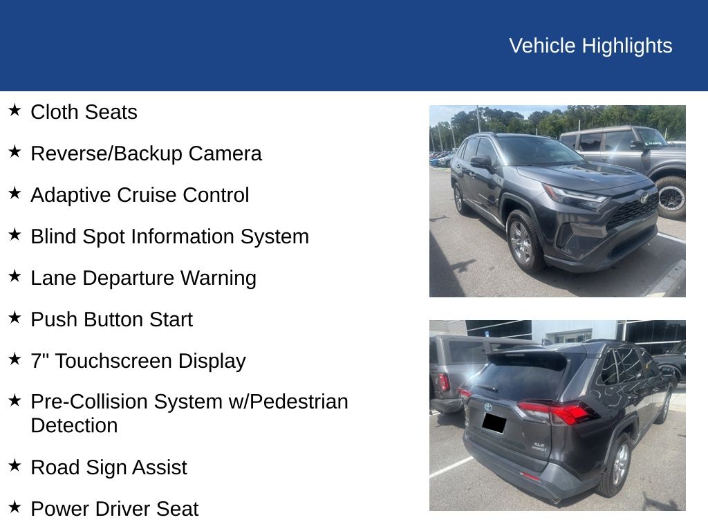 2022 Toyota RAV4 Hybrid XLE