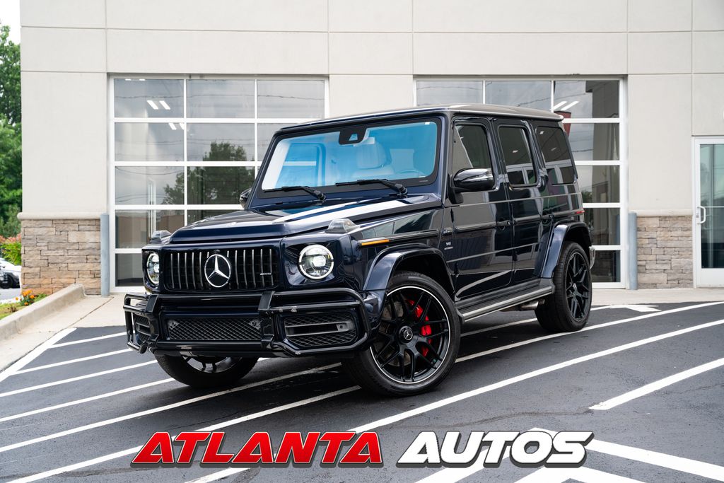 Blue 2019 Mercedes-Benz G-Class AMG G 63 4MATIC SUV / Crossover All-Wheel Drive 9-Speed Automatic