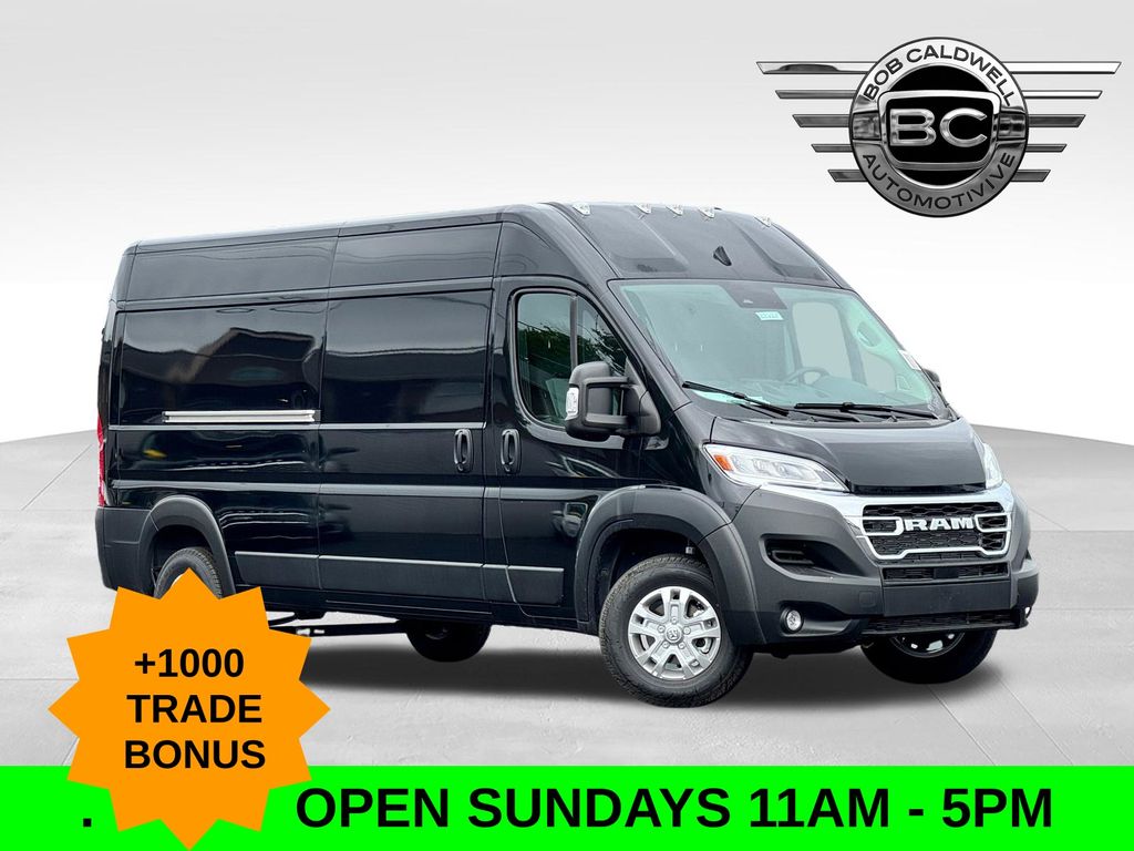 Black Clearcoat 2026 RAM ProMaster Van  9-Speed Automatic