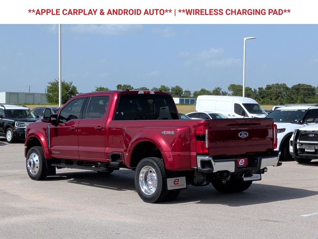 2026 Ford F-450SD Lariat Red at Texan Dodge Chrysler Jeep Ram