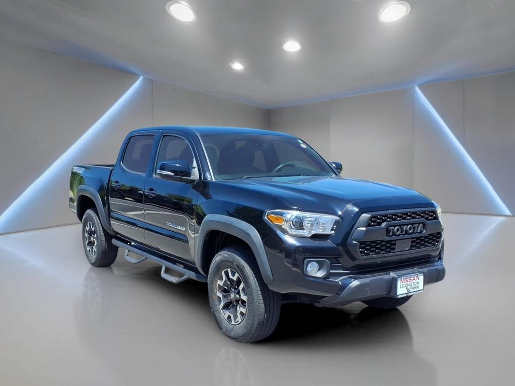 Midnight Black Metallic 2020 Toyota Tacoma Pickup Truck Four-Wheel Drive 6-Speed Automatic