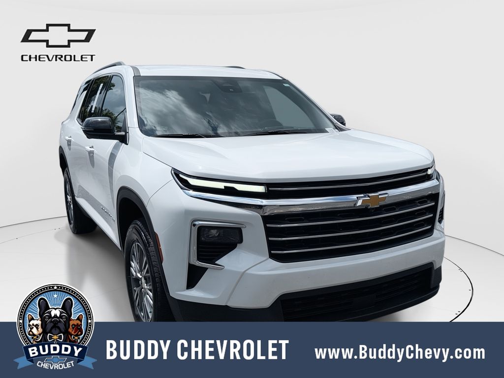 Summit White 2026 Chevrolet Traverse SUV / Crossover Front-Wheel Drive 8-Speed Automatic